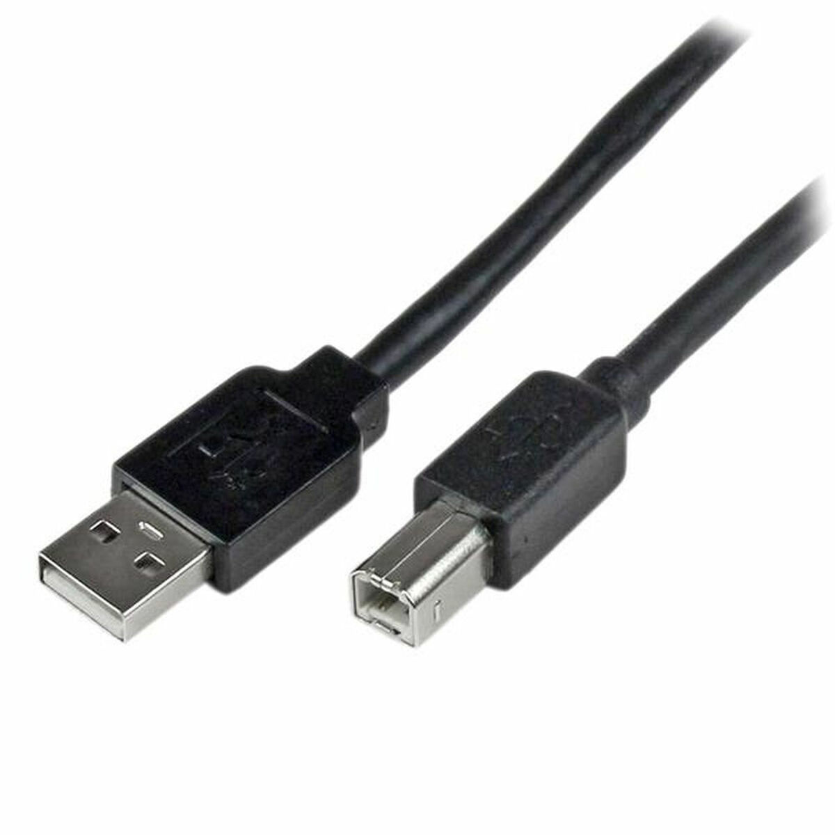 Καλώδιο USB A σε USB B Startech USB2HAB65AC          Μαύρο