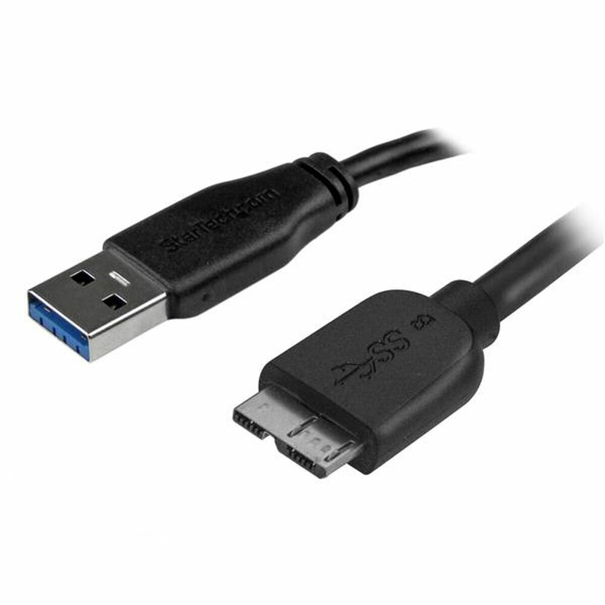 Καλώδιο USB σε Micro USB Startech USB3AUB50CMS         Μαύρο