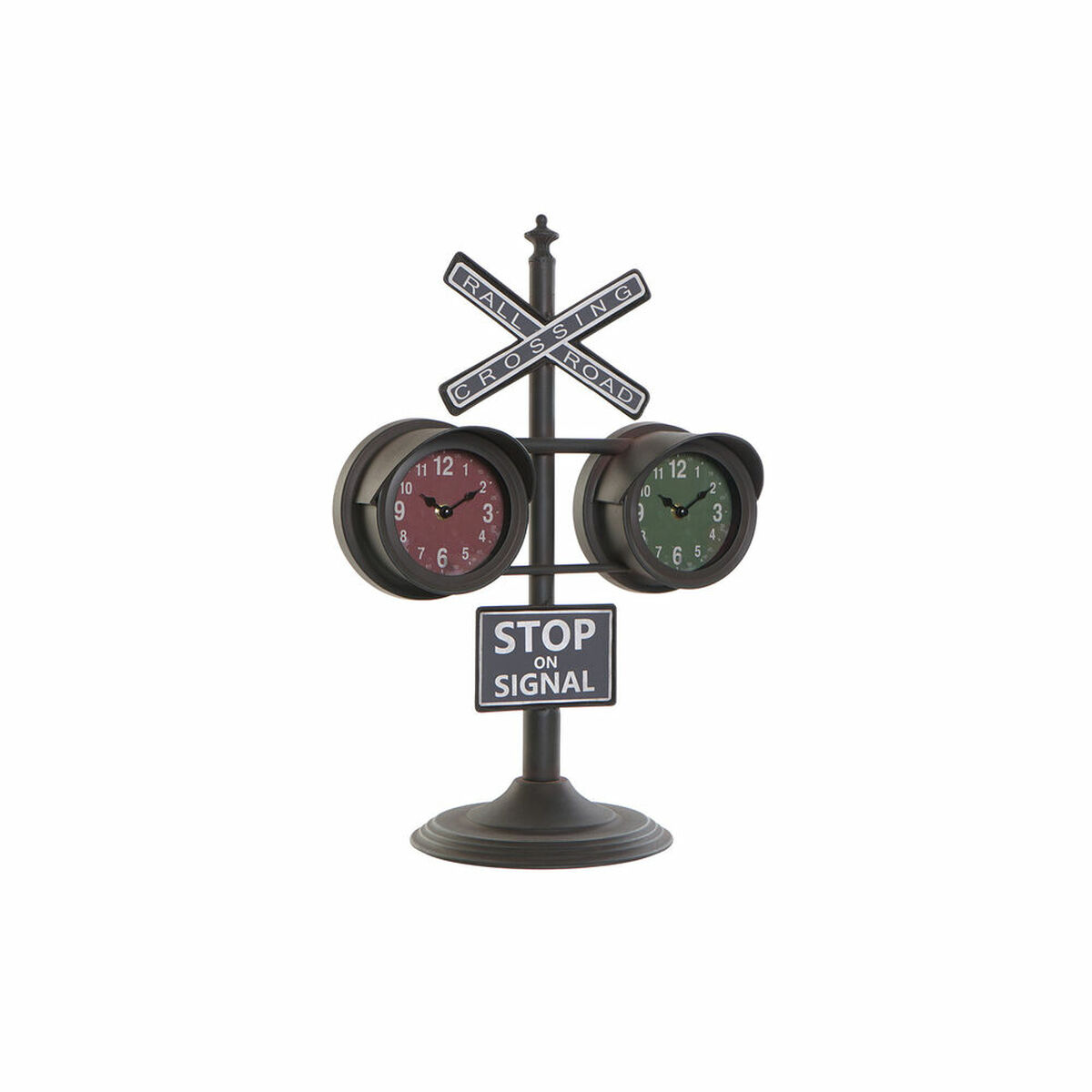 Bordklokke DKD Home Decor Μαύρο Κρυστάλλινο Σίδερο (36 x 22 x 52 cm) Bordklokke DKD Home Decor Μαύρο Κρυστάλλινο Σίδερο (36 x 22 x 52 cm)
