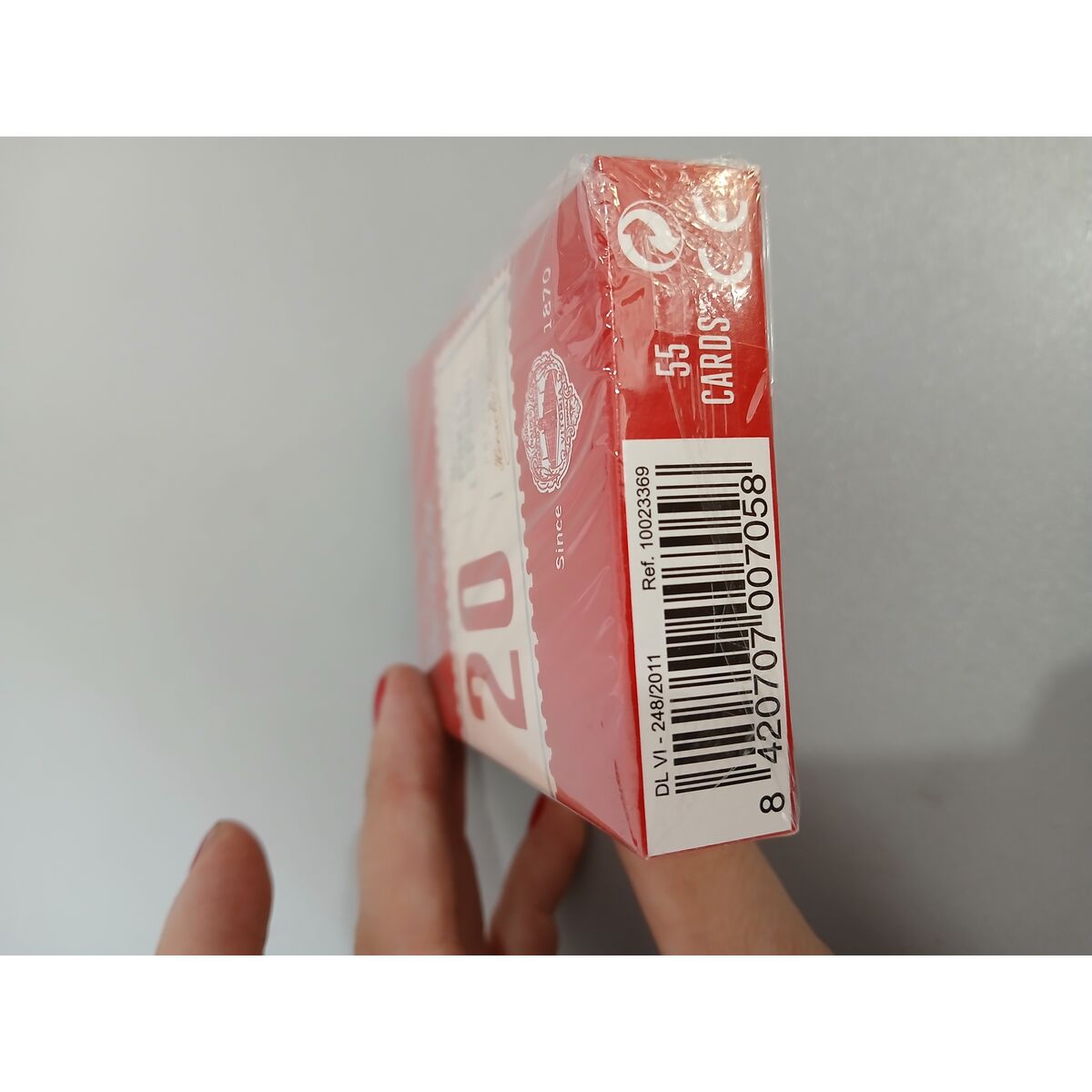 Τράπουλα για Poker (55 Κάρτες) Fournier Nº20