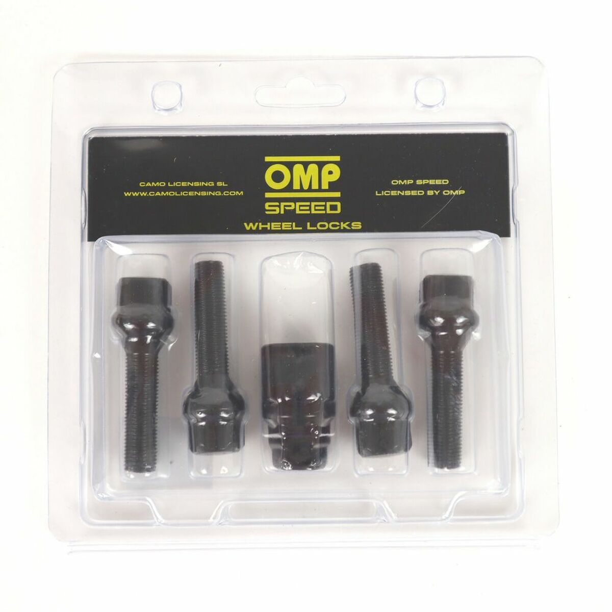 Αντικλεπτικές Bίδες OMP OMPS09851201 M12 x 1,25 4 uds Μαύρο Αντικλεπτικές Bίδες OMP OMPS09851201 M12 x 1,25 4 uds Μαύρο