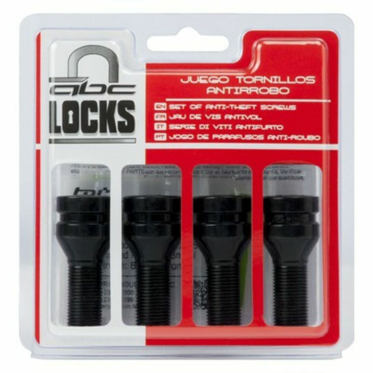 Αντικλεπτικές Bίδες BC Corona TOR9951 M14 x 1,25 4 uds Αντικλεπτικές Bίδες BC Corona TOR9951 M14 x 1,25 4 uds