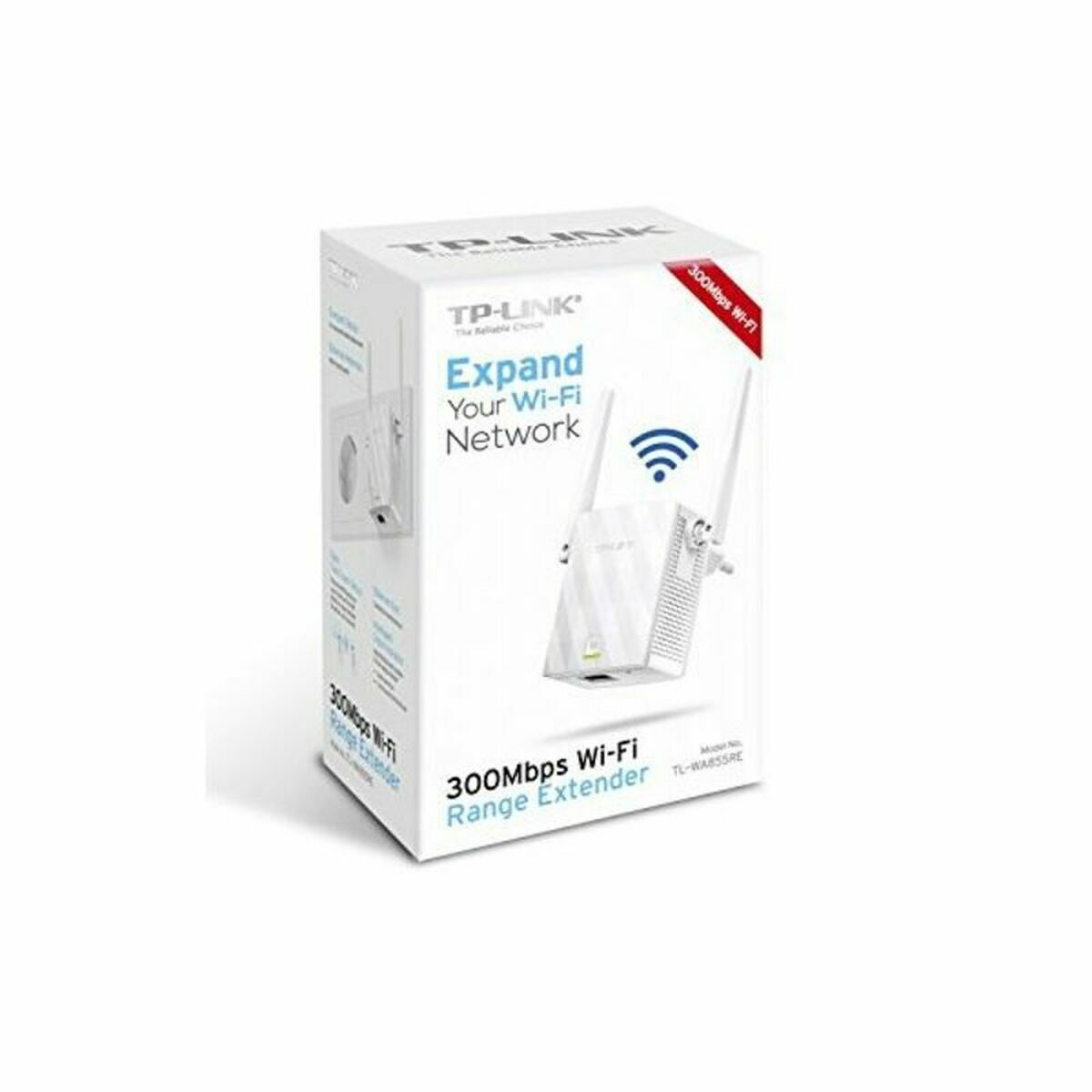 Αναμεταδότης Wifi TP-Link TL-WA855RE V4 300 Mbps 2,4 Ghz Αναμεταδότης Wifi TP-Link TL-WA855RE V4 300 Mbps 2,4 Ghz