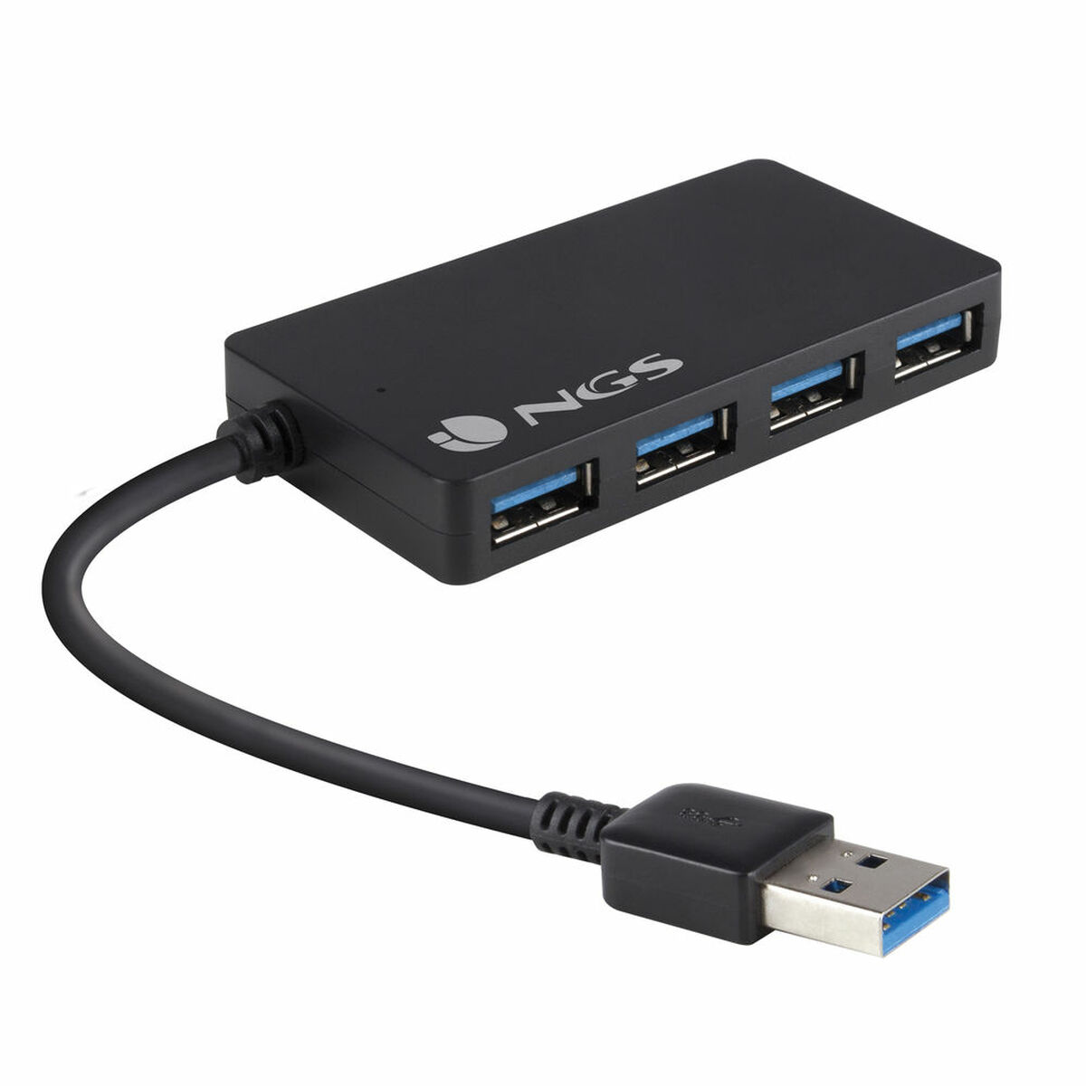 Hub USB 4 Θύρες NGS iHub 3.0 Μαύρο Hub USB 4 Θύρες NGS iHub 3.0 Μαύρο
