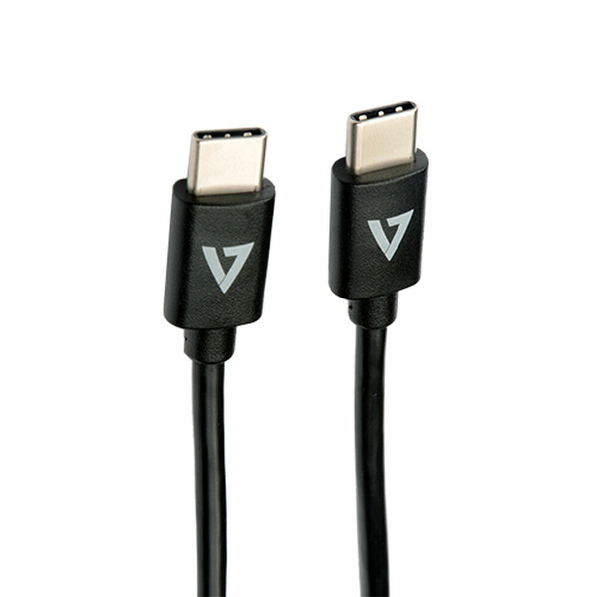 Καλώδιο USB-C V7 V7USB2C-1M Μαύρο 1 m (1 μονάδα)