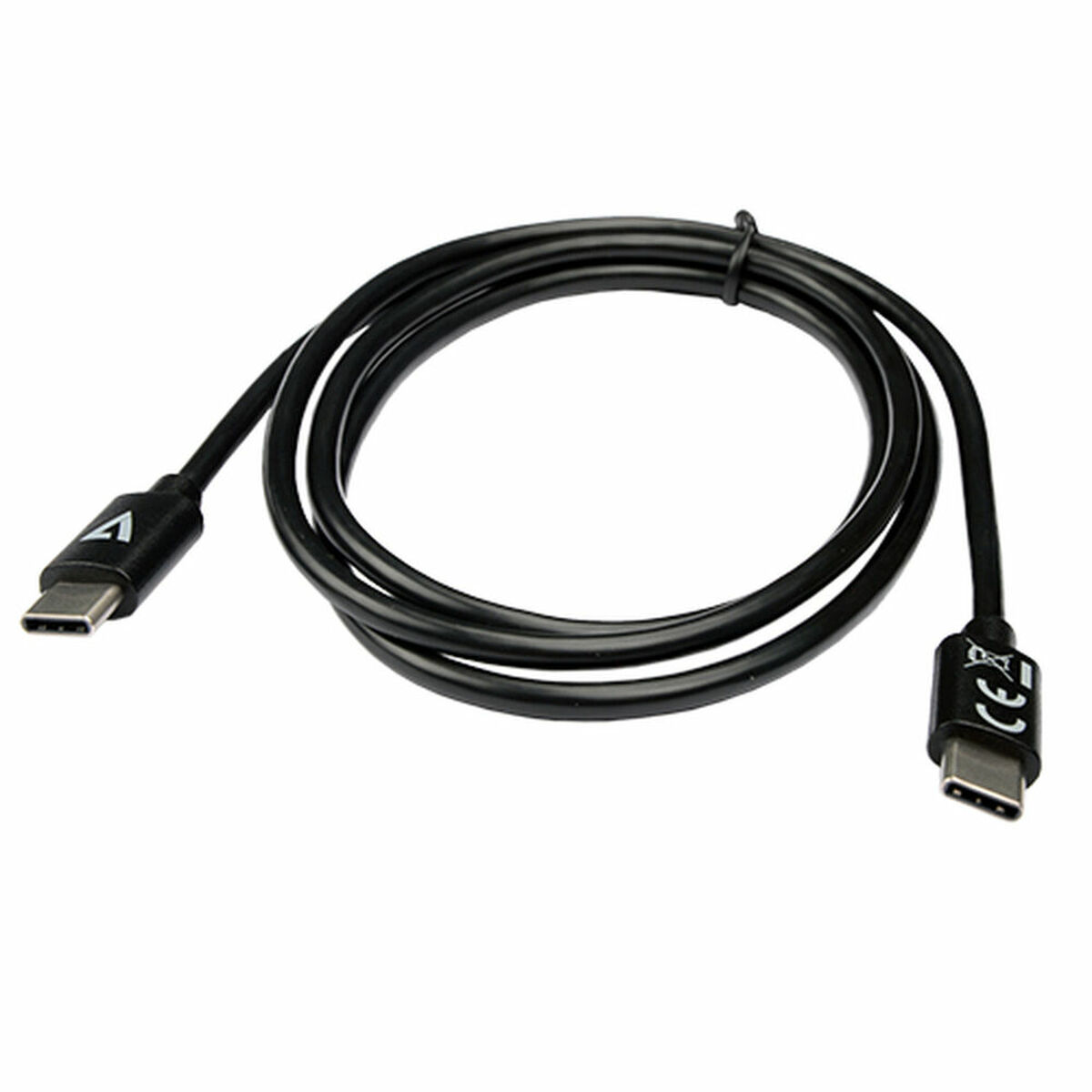 Καλώδιο USB-C V7 V7USB2C-1M Μαύρο 1 m (1 μονάδα)