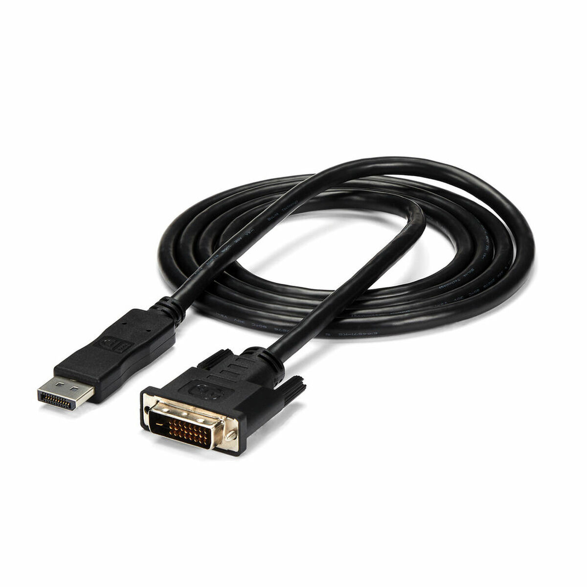 DisplayPort Αντάπτορας σε DVI Startech DP2DVIMM6            (1,8 m) Μαύρο 1.8 m
