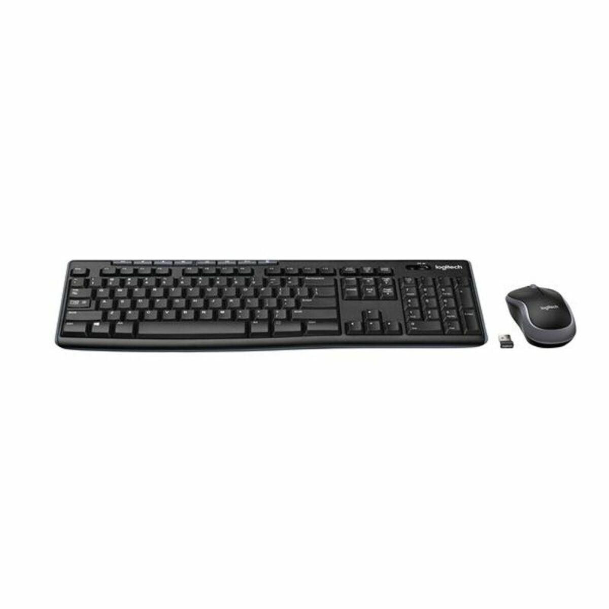 Ασύρματο Πληκτρολόγιο και Ποντίκι Logitech MK270 Ασύρματο Μαύρο Ισπανικό Qwerty QWERTY Ασύρματο Πληκτρολόγιο και Ποντίκι Logitech MK270 Ασύρματο Μαύρο Ισπανικό Qwerty QWERTY