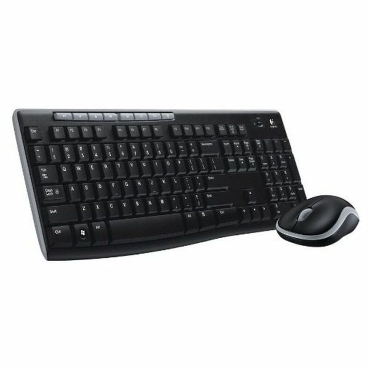 Ασύρματο Πληκτρολόγιο και Ποντίκι Logitech MK270 Ασύρματο Μαύρο Ισπανικό Qwerty QWERTY Ασύρματο Πληκτρολόγιο και Ποντίκι Logitech MK270 Ασύρματο Μαύρο Ισπανικό Qwerty QWERTY