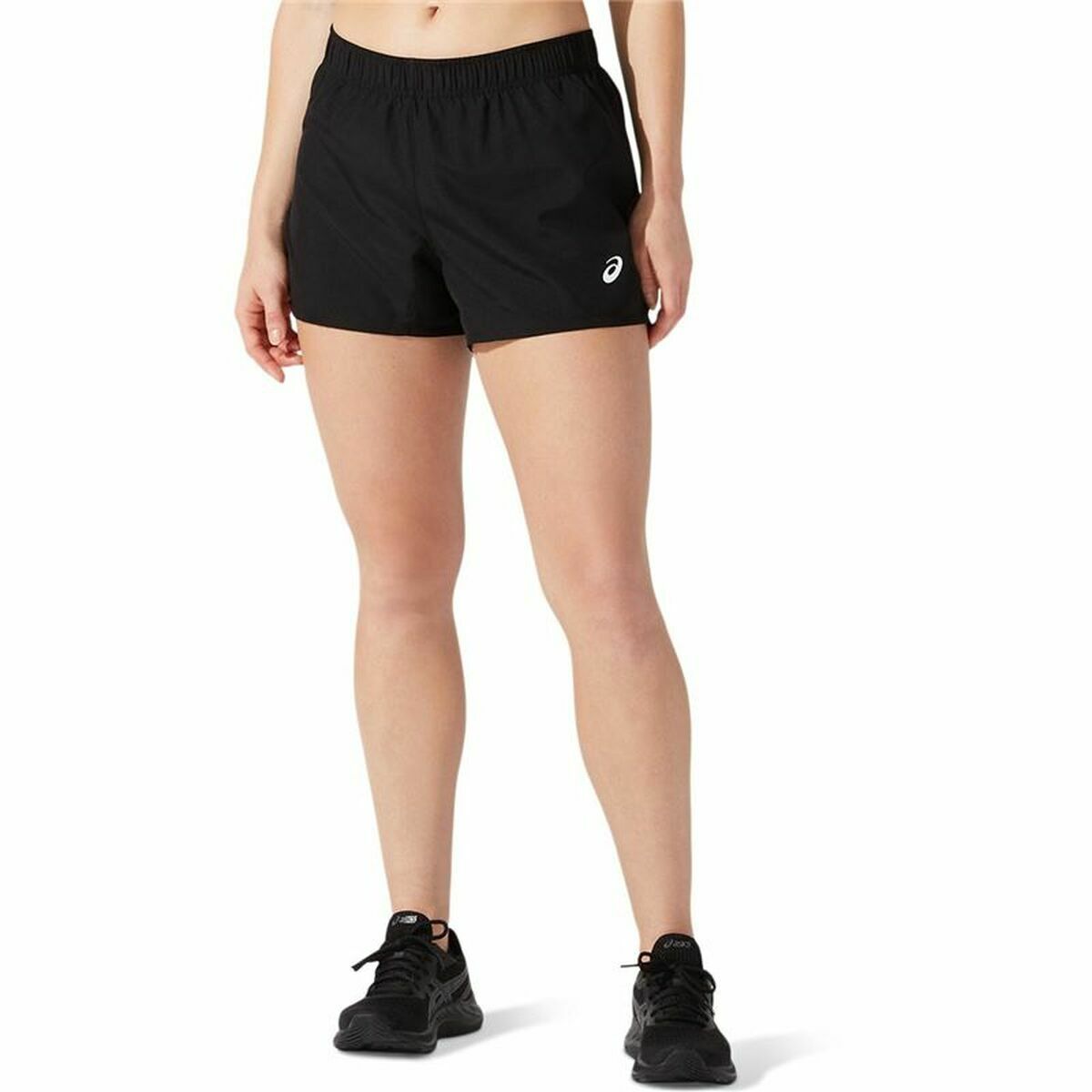 Aθλητικό Σορτς Asics 4IN Μαύρο Γυναίκα Aθλητικό Σορτς Asics 4IN Μαύρο Γυναίκα