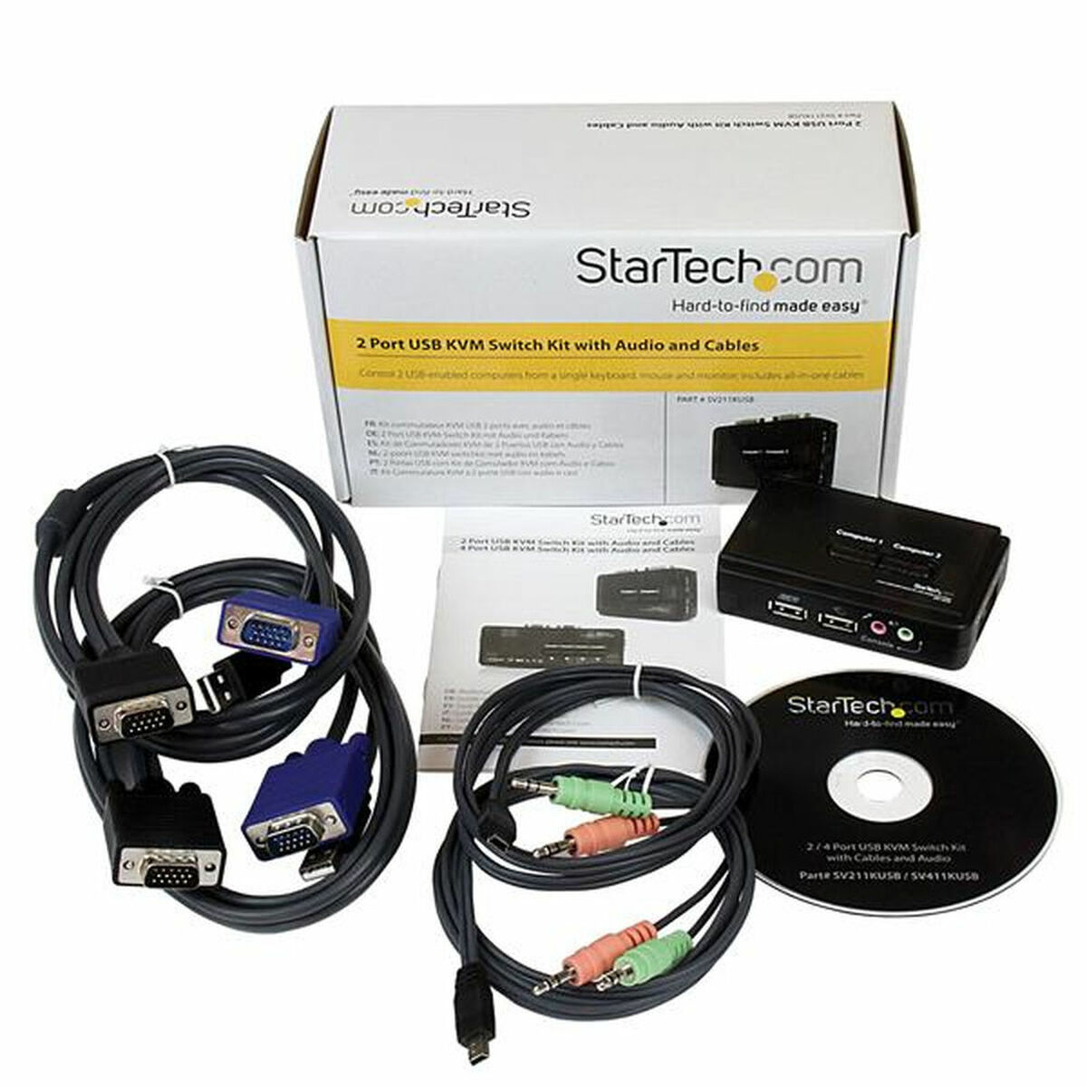 Διακόπτης KVM Startech SV211KUSB