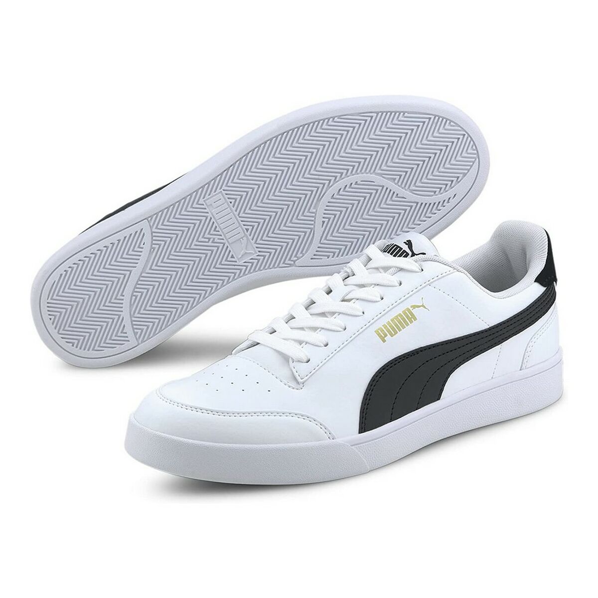Ανδρικά Αθλητικά Παπούτσια Puma Puma Shuffle Λευκό Ανδρικά Αθλητικά Παπούτσια Puma Puma Shuffle Λευκό