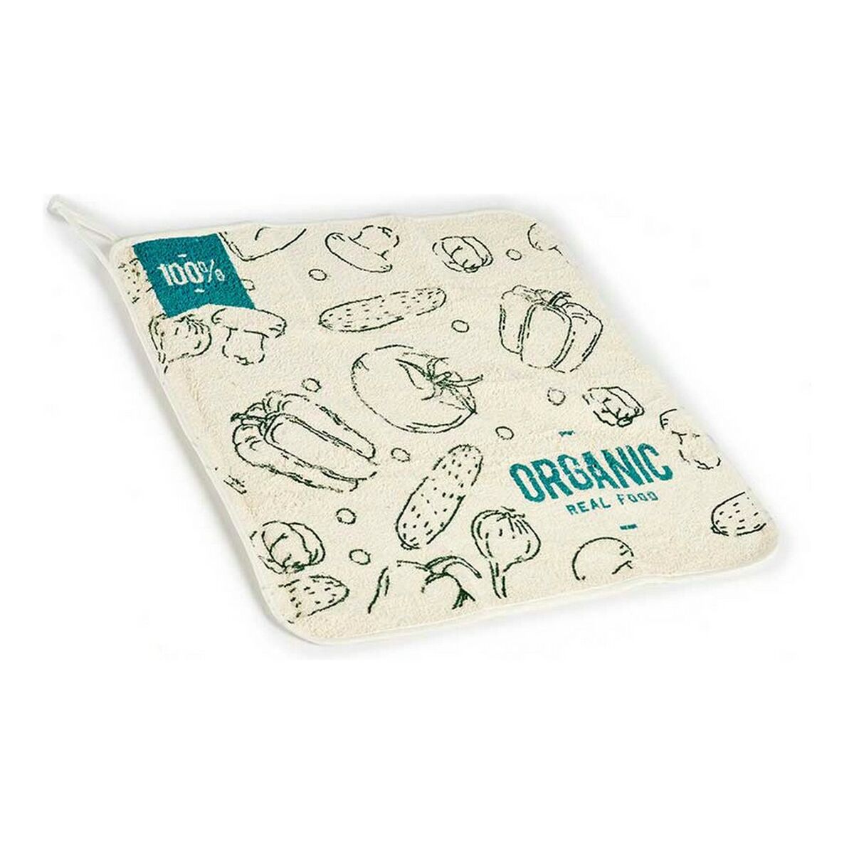 Πανί κουζίνας Kinvara Organic Λευκό Πράσινο 50 x 0,3 x 50 cm Πανί κουζίνας Kinvara Organic Λευκό Πράσινο 50 x 0,3 x 50 cm