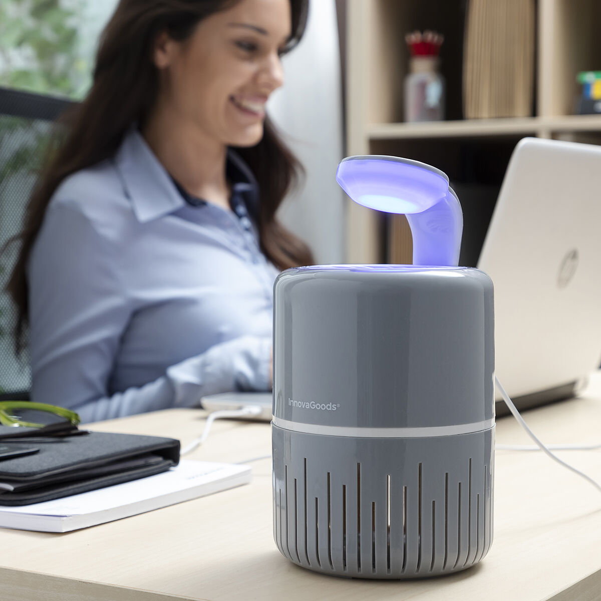 Λάμπα αναρρόφησης κατά των κουνουπιών KL Drain InnovaGoods