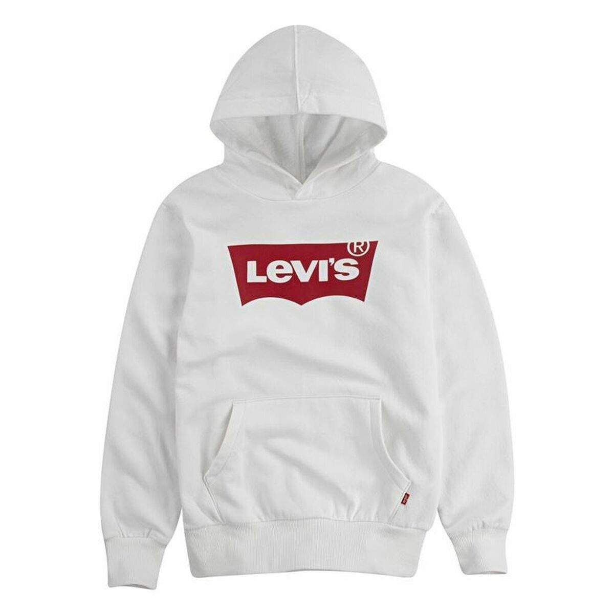 Παιδικό Φούτερ με Κουκούλα S S KNIT TOP Levi's E8778 Λευκό Παιδικό Φούτερ με Κουκούλα S S KNIT TOP Levi's E8778 Λευκό