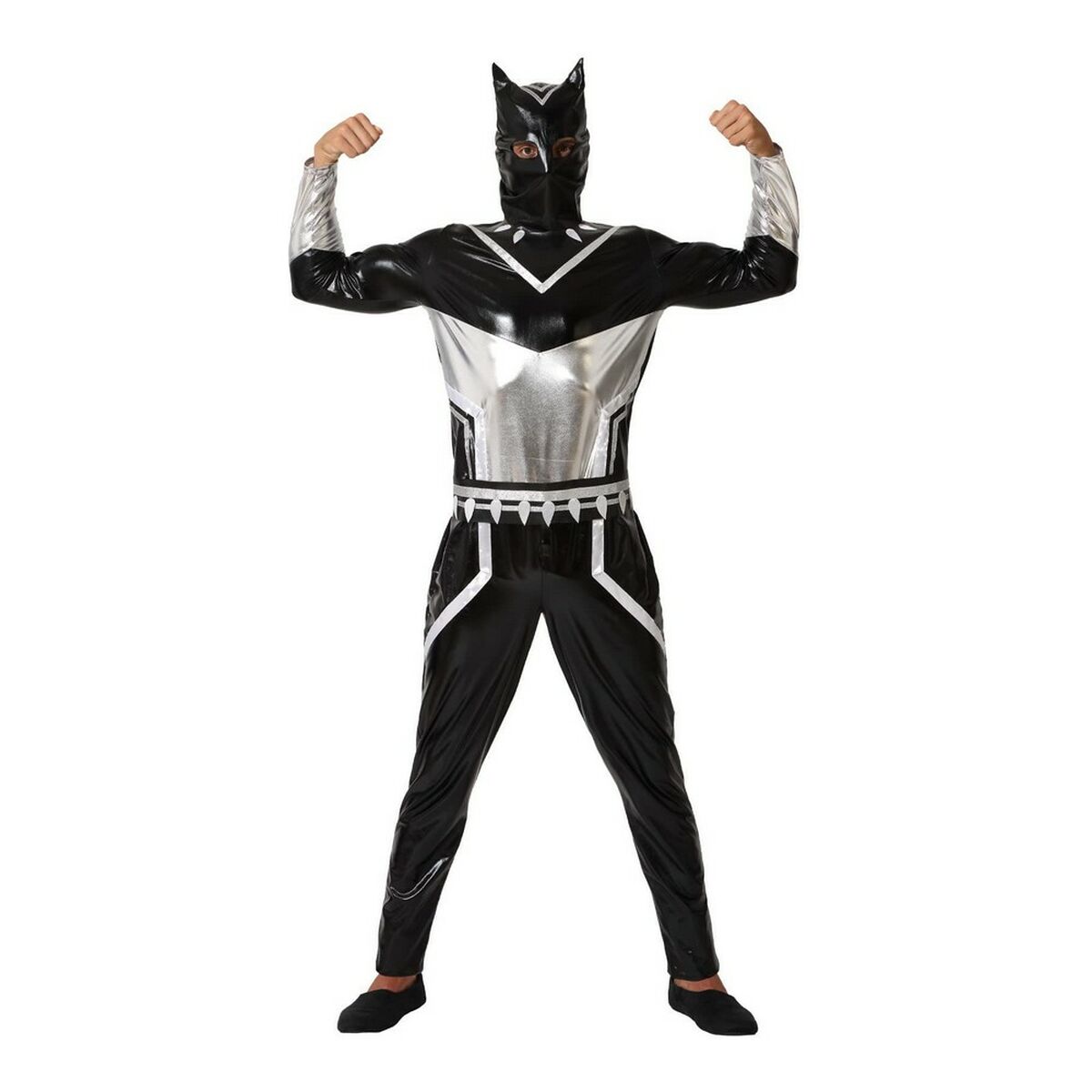 Αποκριάτικη Στολή για Ενήλικες Black Panther Μαύρο Σούπερ ήρωας Αποκριάτικη Στολή για Ενήλικες Black Panther Μαύρο Σούπερ ήρωας