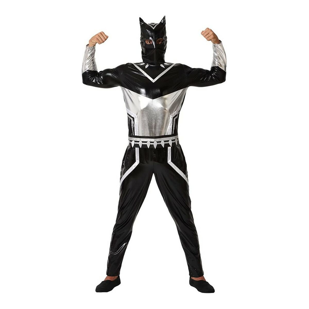 Αποκριάτικη Στολή για Ενήλικες Black Panther Μαύρο Σούπερ ήρωας Αποκριάτικη Στολή για Ενήλικες Black Panther Μαύρο Σούπερ ήρωας