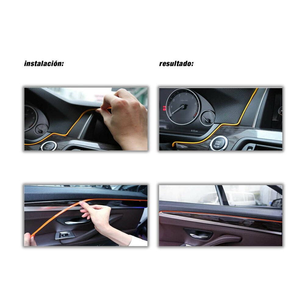 Λωρίδα Σύρματος Νέον OCC Motorsport 3 m Οπτικές ίνες Λωρίδα Σύρματος Νέον OCC Motorsport 3 m Οπτικές ίνες