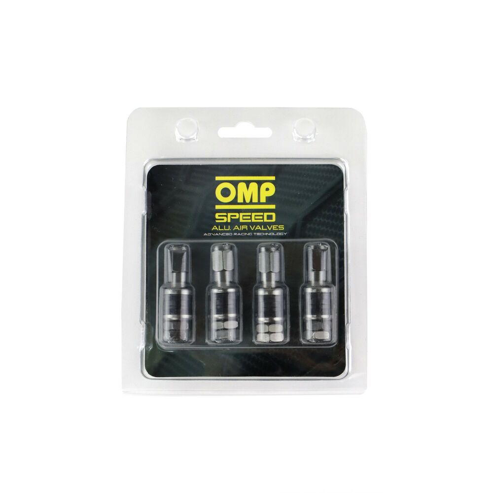 Βαλβίδα OMP Ανθρακί Αλουμίνιο 4 uds Βαλβίδα OMP Ανθρακί Αλουμίνιο 4 uds