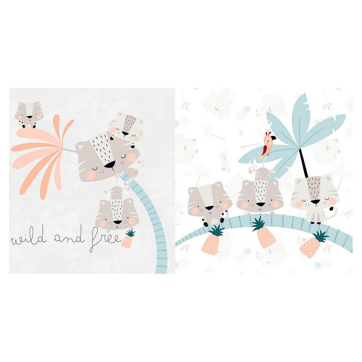 Προστάτης παχνιών Cool Kids Wild And Free (60 x 60 x 60 + 40 cm) Προστάτης παχνιών Cool Kids Wild And Free (60 x 60 x 60 + 40 cm)