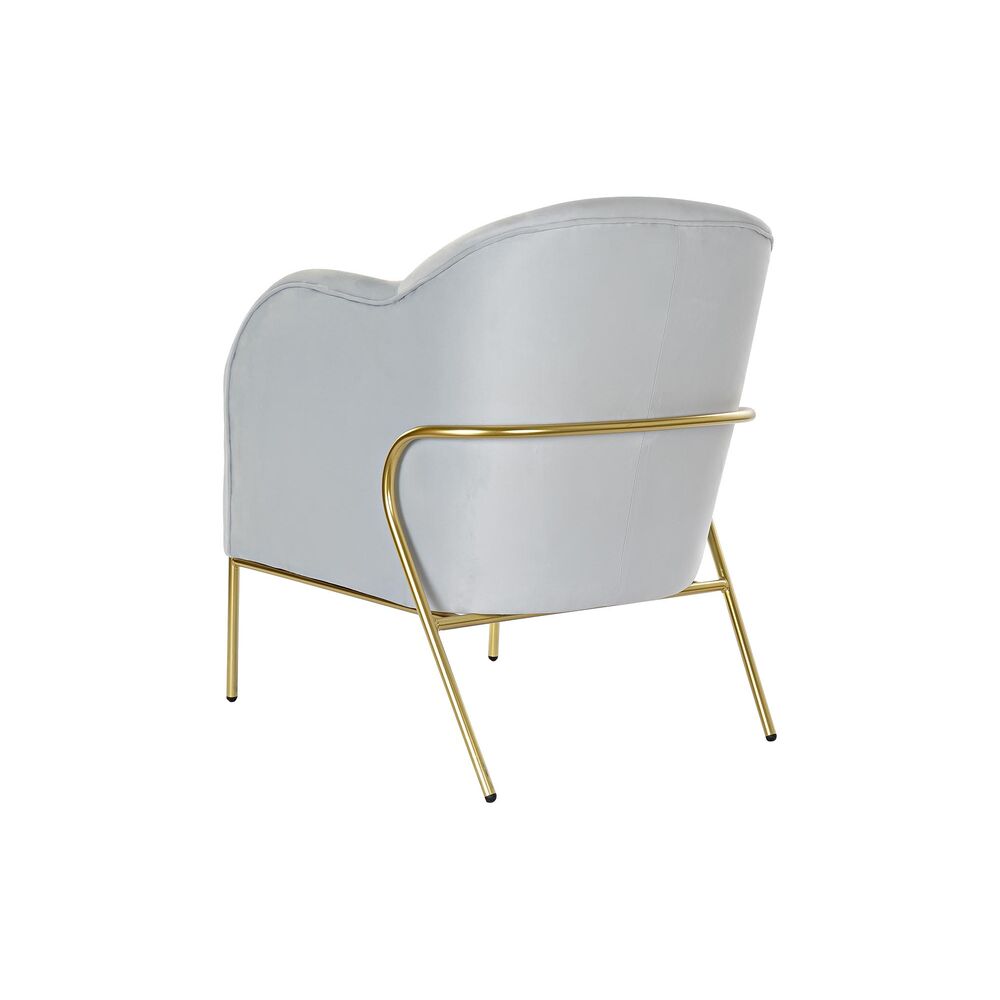 Κάθισμα DKD Home Decor Sky μπλε Μέταλλο 62 x 75 x 85 cm Κάθισμα DKD Home Decor Sky μπλε Μέταλλο 62 x 75 x 85 cm