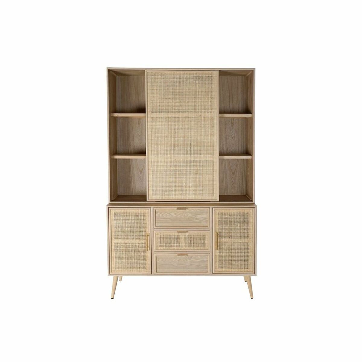Eκθεσιακό σταντ DKD Home Decor 120 x 38,5 x 196 cm Φυσικό Ξύλο MDF Eκθεσιακό σταντ DKD Home Decor 120 x 38,5 x 196 cm Φυσικό Ξύλο MDF