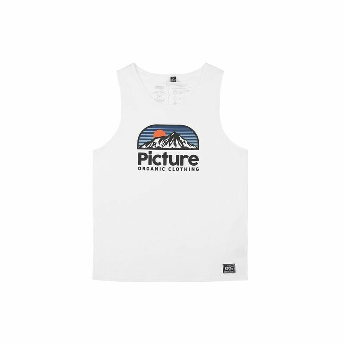 Αμάνικο Ανδρικό Mπλουζάκι Picture Authentic Tank B Λευκό Αμάνικο Ανδρικό Mπλουζάκι Picture Authentic Tank B Λευκό
