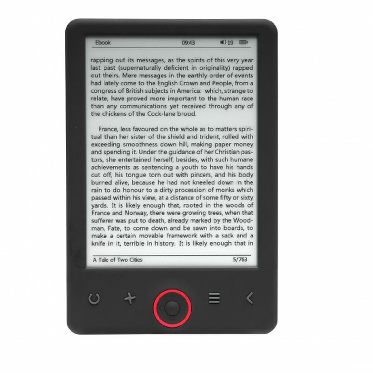 eBook Denver Electronics 635L 4GB Μαύρο 6
