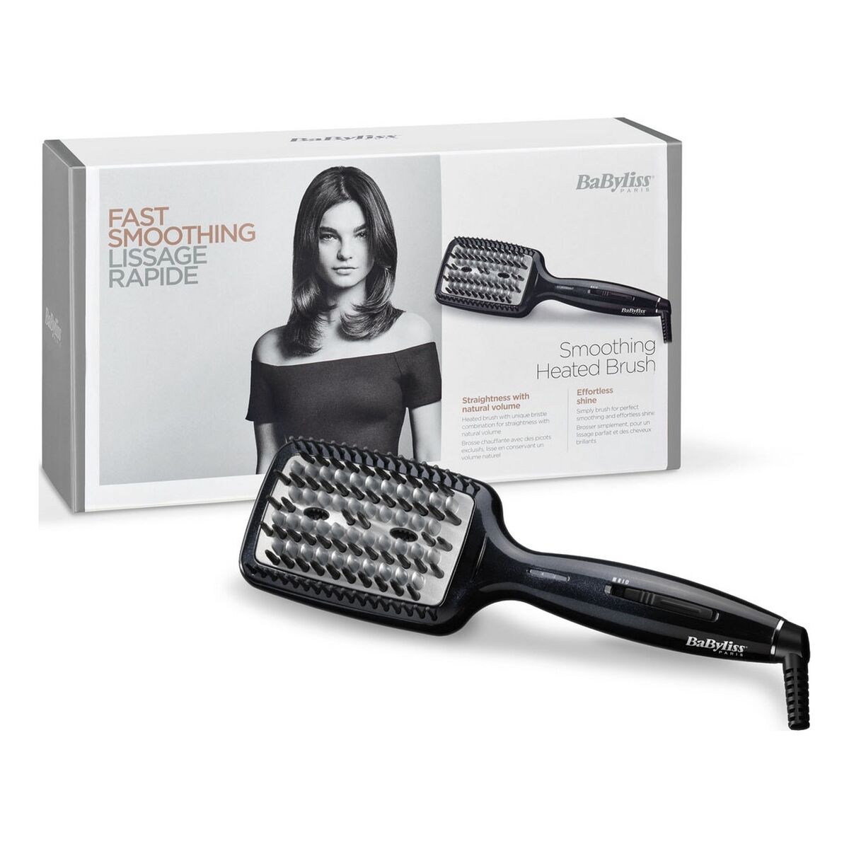 Ισιωτική Βούρτσα Babyliss HSB101E Ισιωτική Βούρτσα Babyliss HSB101E