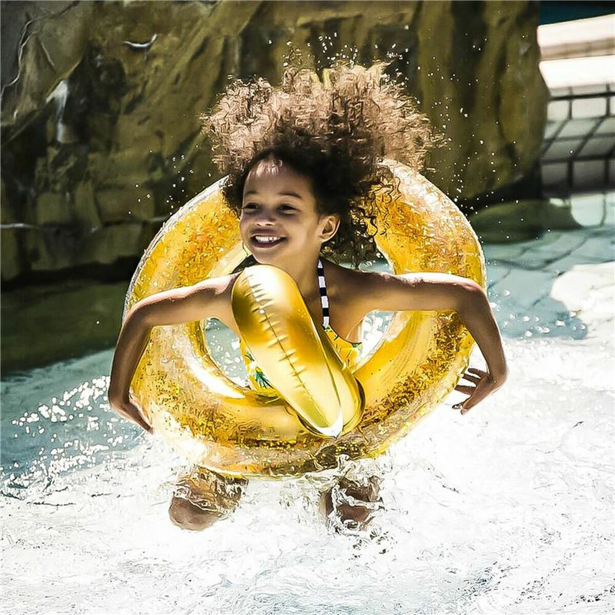 Inflatable Pool Float Swim Essentials Swan Glitter Inflatable Pool Float Swim Essentials Swan Glitter