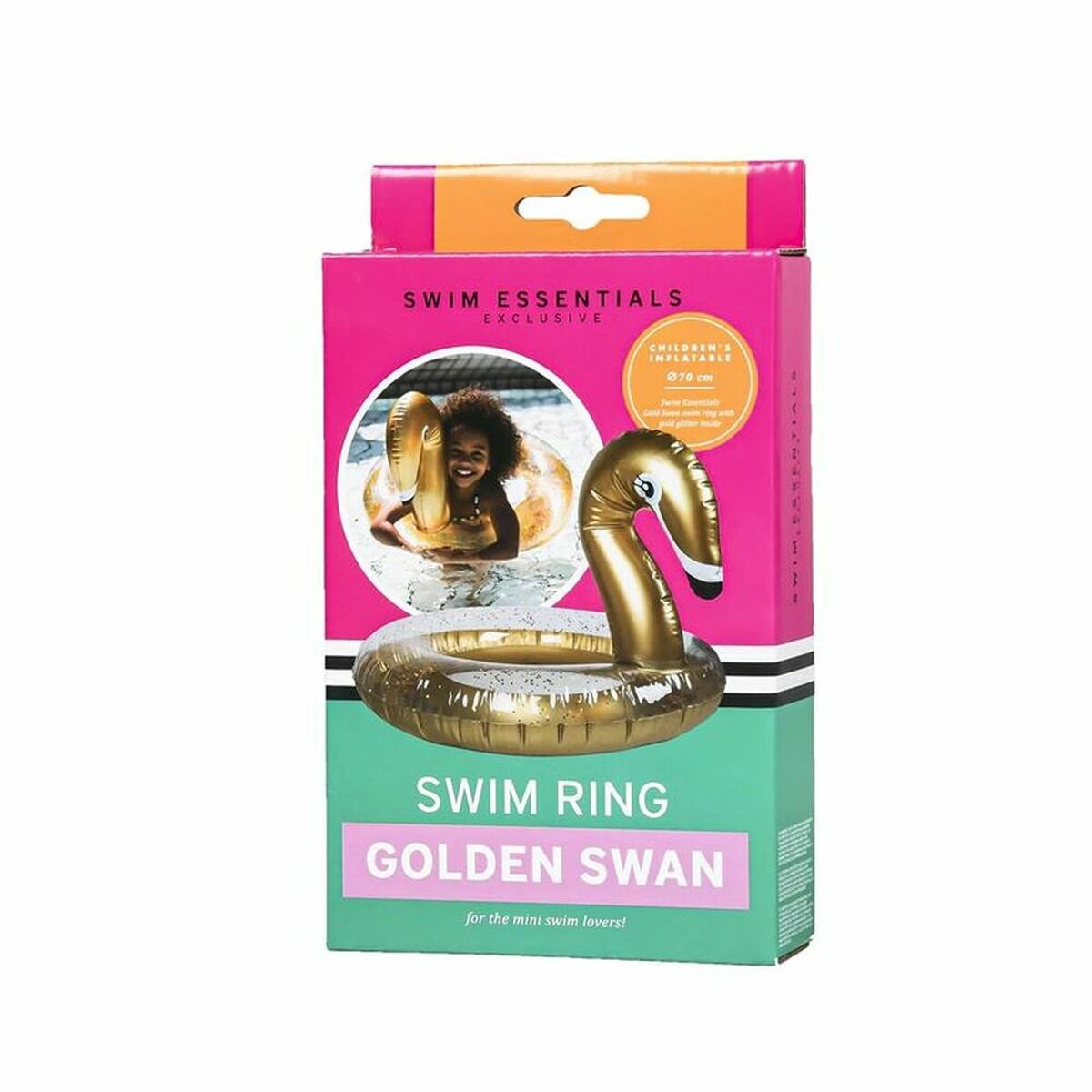 Inflatable Pool Float Swim Essentials Swan Glitter Inflatable Pool Float Swim Essentials Swan Glitter