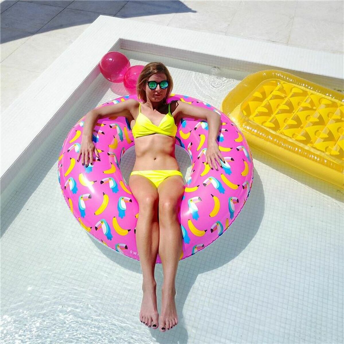 Inflatable Pool Float Swim Essentials Toucan Inflatable Pool Float Swim Essentials Toucan