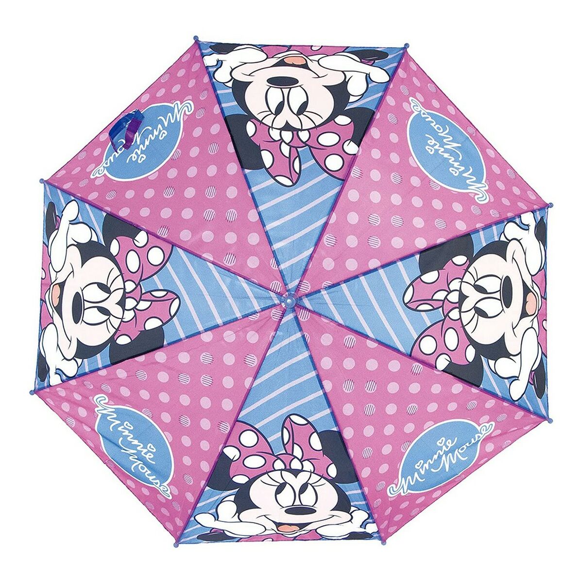 Αυτόματη Oμπρέλα Minnie Mouse Lucky Μπλε Ροζ (Ø 84 cm) Αυτόματη Oμπρέλα Minnie Mouse Lucky Μπλε Ροζ (Ø 84 cm)