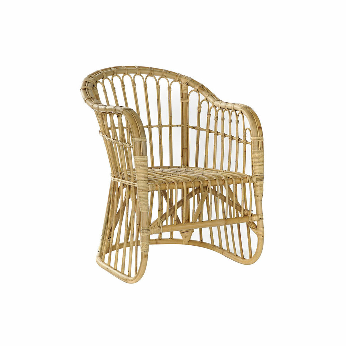 Πολυθρόνα DKD Home Decor Ανοιχτό καφέ ρατάν (62 x 72 x 83 cm) Πολυθρόνα DKD Home Decor Ανοιχτό καφέ ρατάν (62 x 72 x 83 cm)