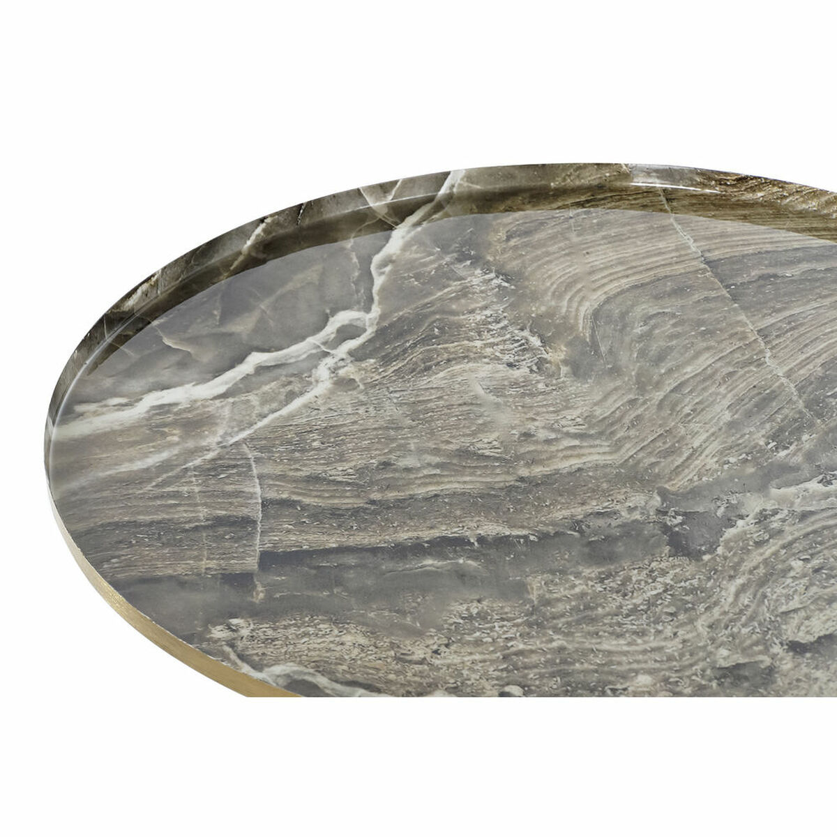 Βοηθητικό Τραπεζάκι DKD Home Decor Καφέ Χρυσό 51 x 51 x 51 cm Βοηθητικό Τραπεζάκι DKD Home Decor Καφέ Χρυσό 51 x 51 x 51 cm