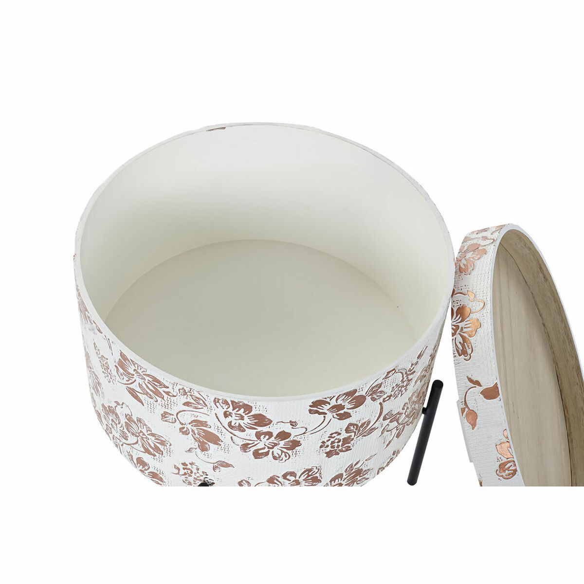 Βοηθητικό Τραπεζάκι DKD Home Decor Λευκό Μαύρο 38 x 38 x 39 cm Βοηθητικό Τραπεζάκι DKD Home Decor Λευκό Μαύρο 38 x 38 x 39 cm