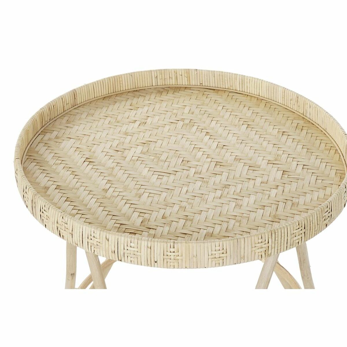 Βοηθητικό Τραπεζάκι DKD Home Decor Καφέ 60 x 60 x 52 cm Βοηθητικό Τραπεζάκι DKD Home Decor Καφέ 60 x 60 x 52 cm