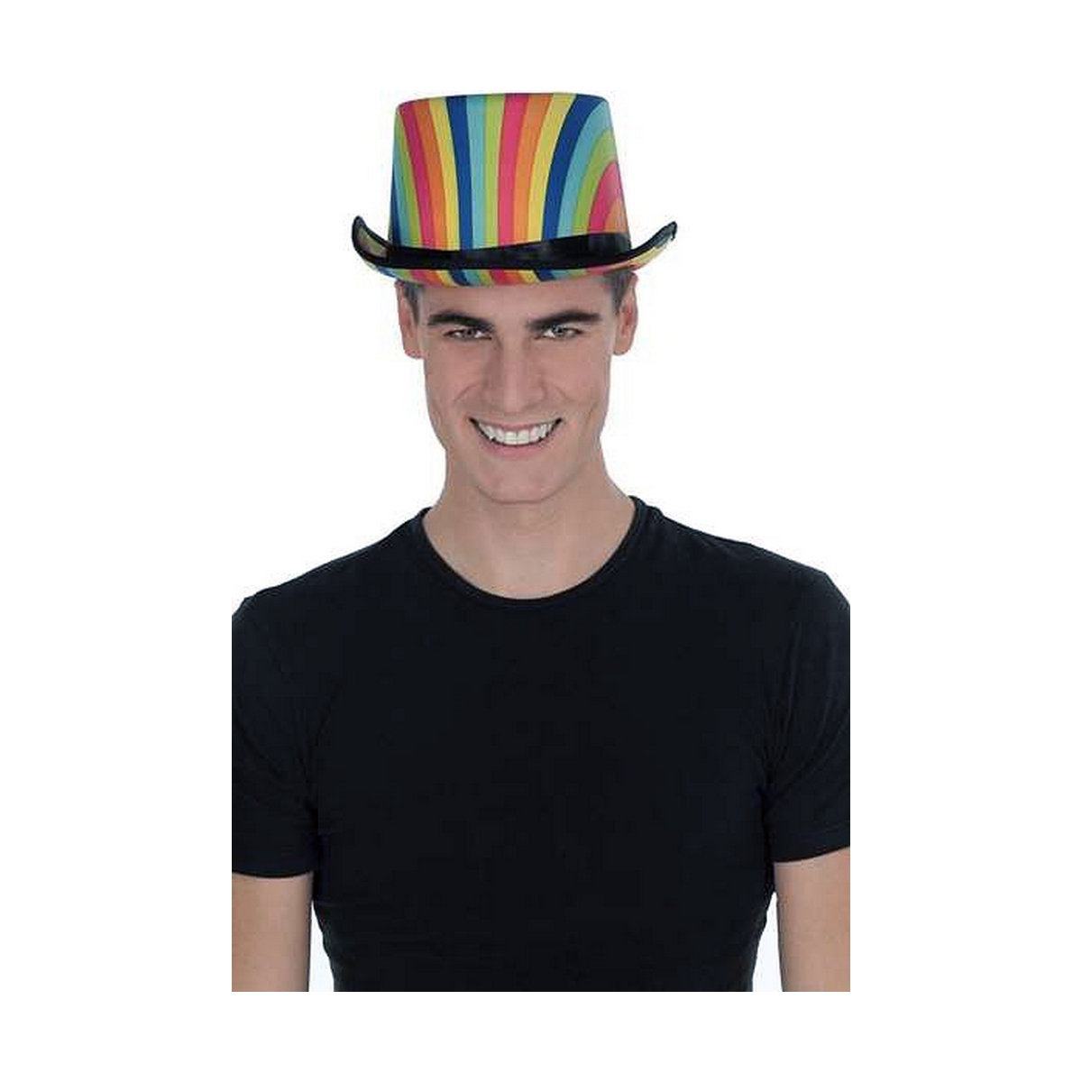 Καπέλο Hμίψηλο My Other Me Rainbow Πολύχρωμο S Καπέλο Hμίψηλο My Other Me Rainbow Πολύχρωμο S