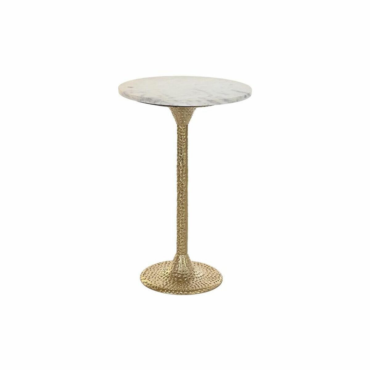 Βοηθητικό Τραπεζάκι DKD Home Decor Λευκό Χρυσό 40 x 40 x 61 cm Βοηθητικό Τραπεζάκι DKD Home Decor Λευκό Χρυσό 40 x 40 x 61 cm