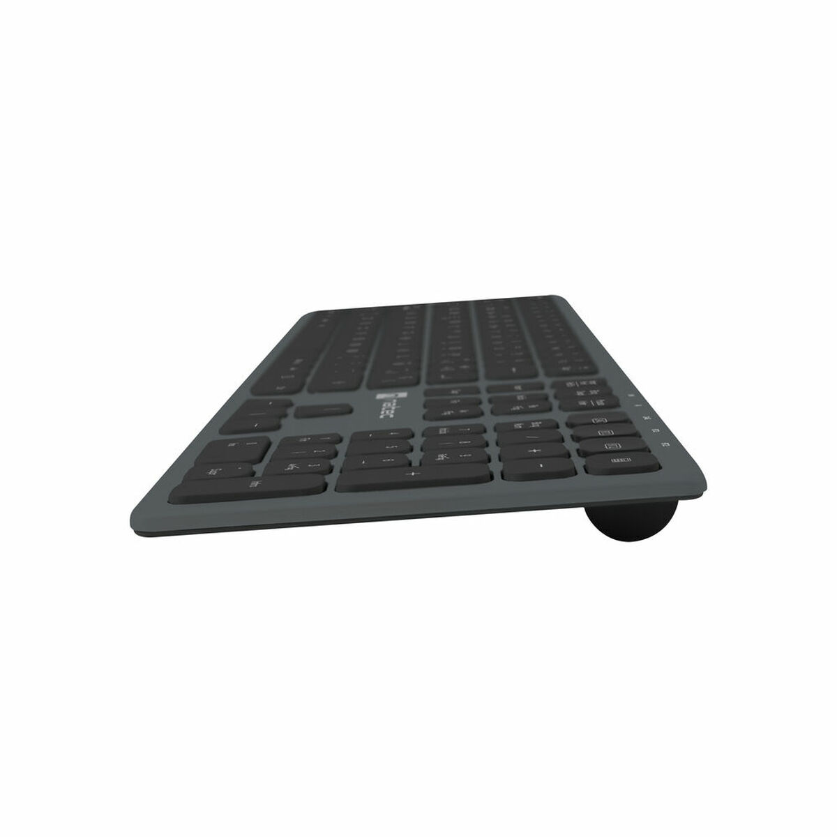 Bluetooth Πληκτρολόγιο Natec NKL-1830 Ισπανικό Qwerty Πολύχρωμο Μαύρο/Γκρι Ισπανικά QWERTY Bluetooth Πληκτρολόγιο Natec NKL-1830 Ισπανικό Qwerty Πολύχρωμο Μαύρο/Γκρι Ισπανικά QWERTY