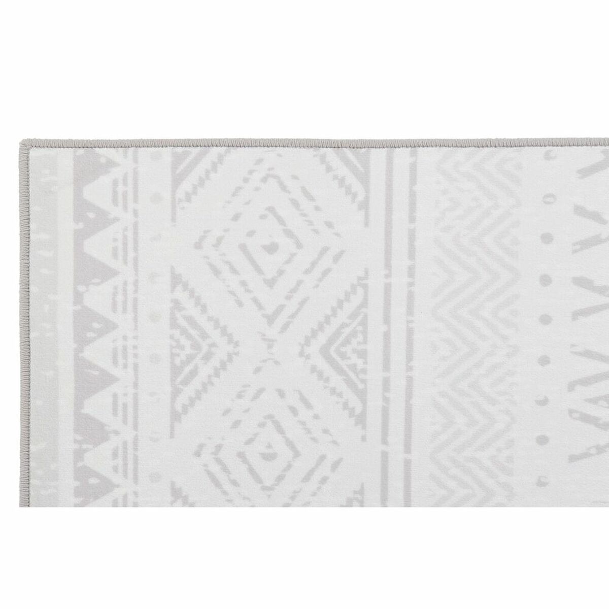 Χαλί DKD Home Decor Γκρι Λευκό Ikat (120 x 180 x 0,4 cm)