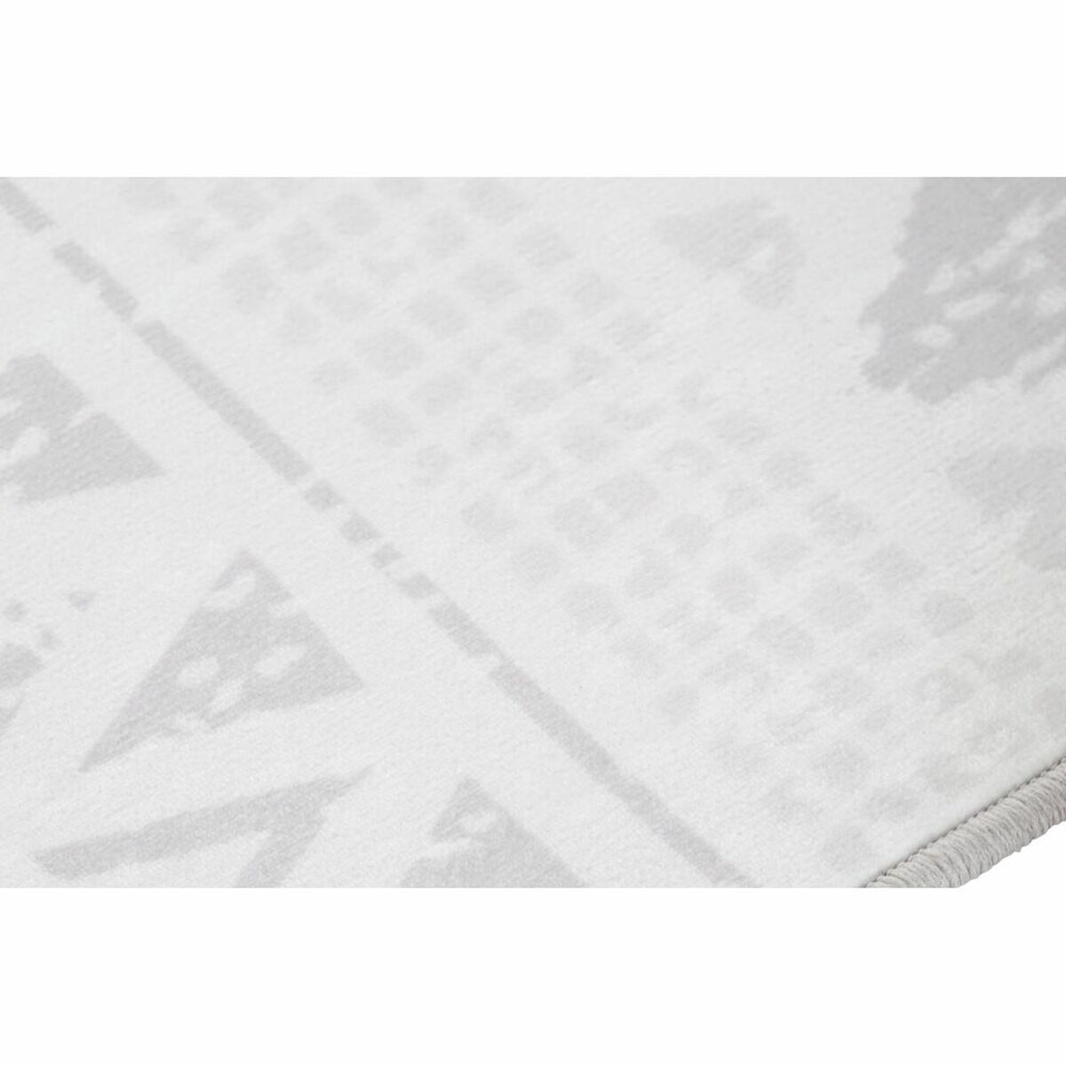 Χαλί DKD Home Decor Γκρι Λευκό Ikat (120 x 180 x 0,4 cm)