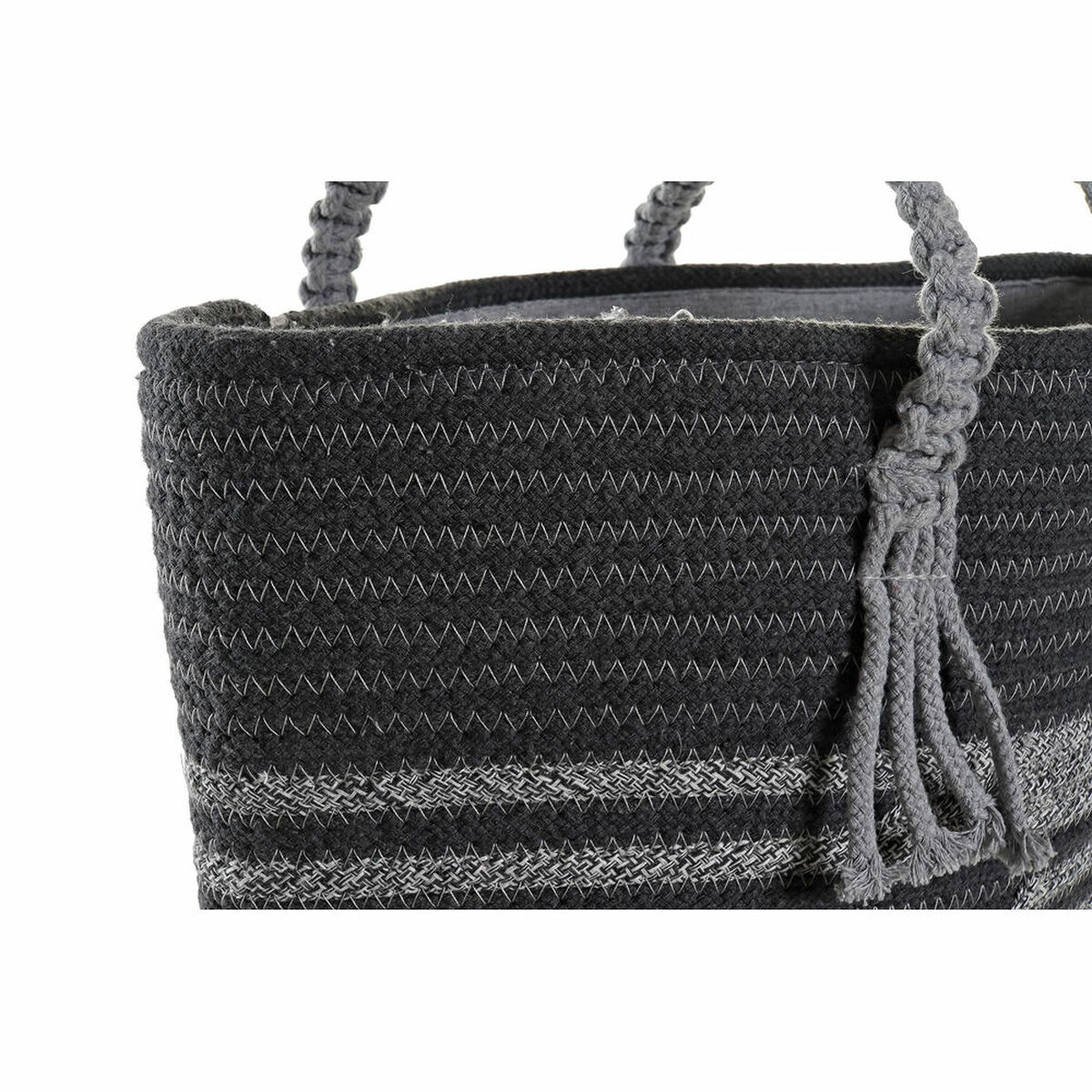 Τσάντα DKD Home Decor 48 x 16 x 36 cm Γκρι Τσάντα DKD Home Decor 48 x 16 x 36 cm Γκρι