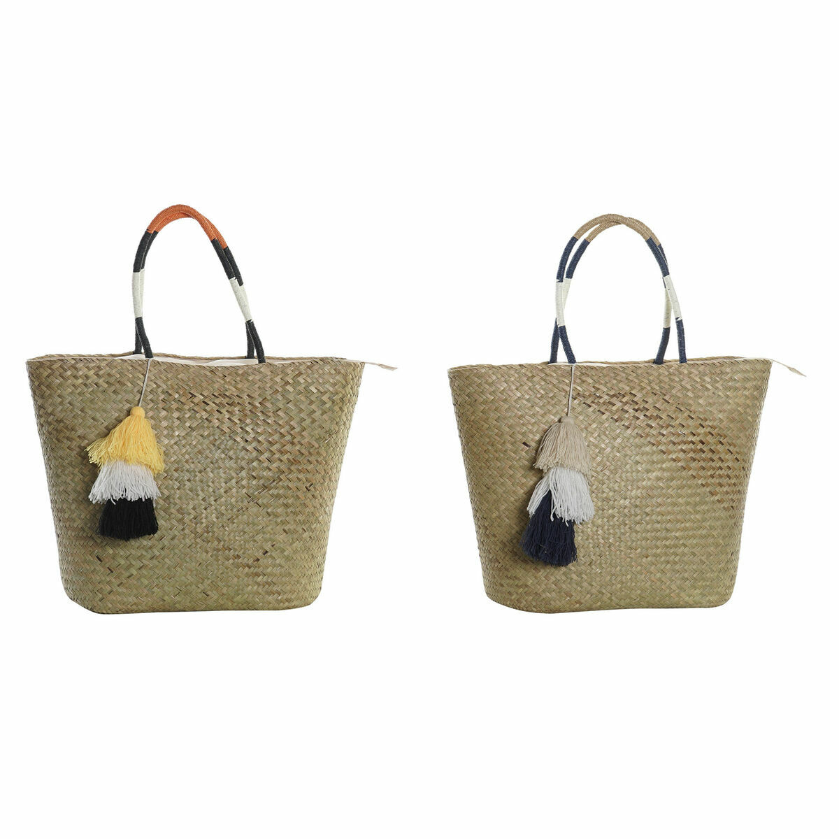 Τσάντα Παραλίας DKD Home Decor Πορτοκαλί Φυσικό Ναυτικό Μπλε ίνα 49 x 18 x 37 cm (x2) Τσάντα Παραλίας DKD Home Decor Πορτοκαλί Φυσικό Ναυτικό Μπλε ίνα 49 x 18 x 37 cm (x2)