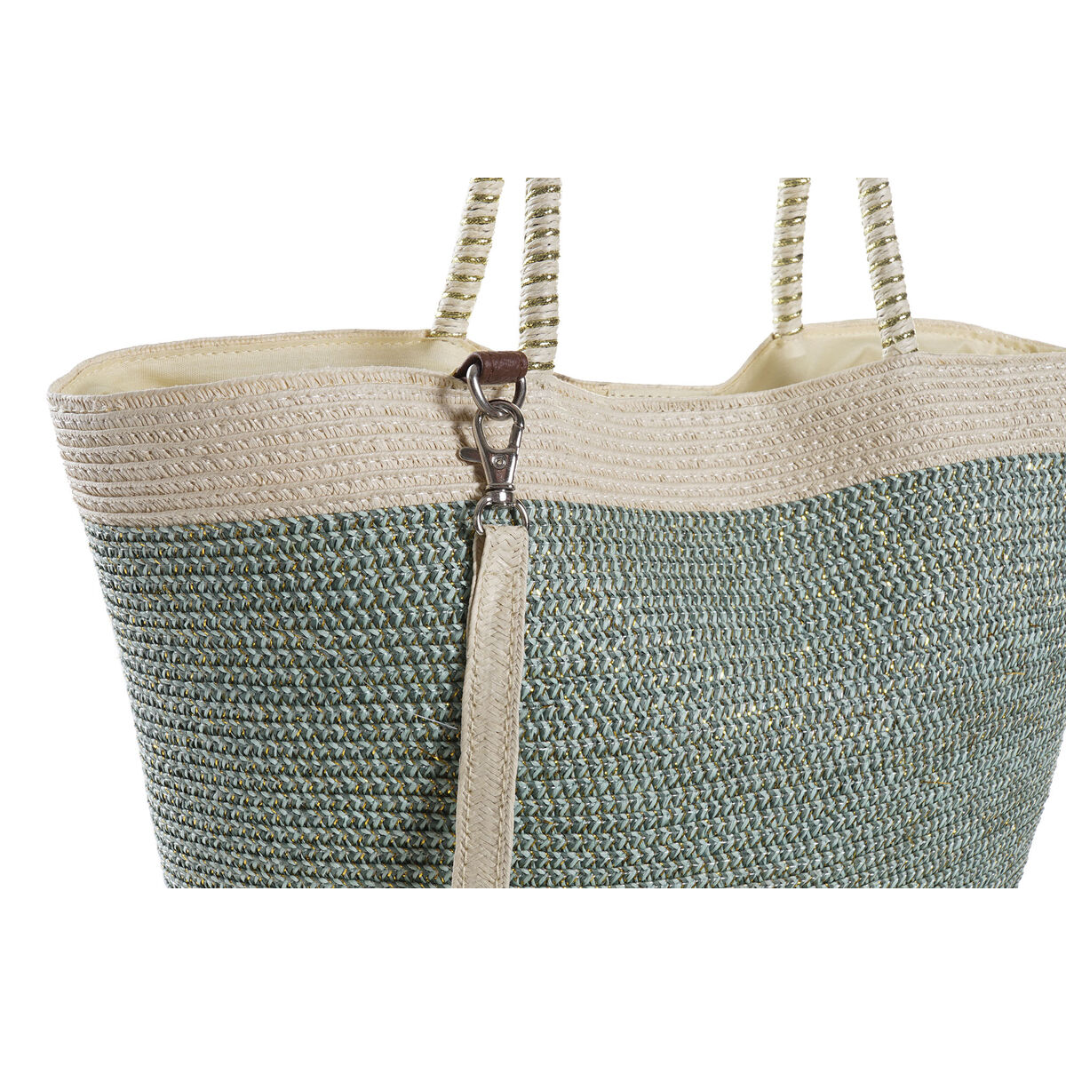 Τσάντα Παραλίας DKD Home Decor Καφέ Πράσινο Μπεζ Μέντα ίνα 43 x 10 x 28 cm (x2) Τσάντα Παραλίας DKD Home Decor Καφέ Πράσινο Μπεζ Μέντα ίνα 43 x 10 x 28 cm (x2)