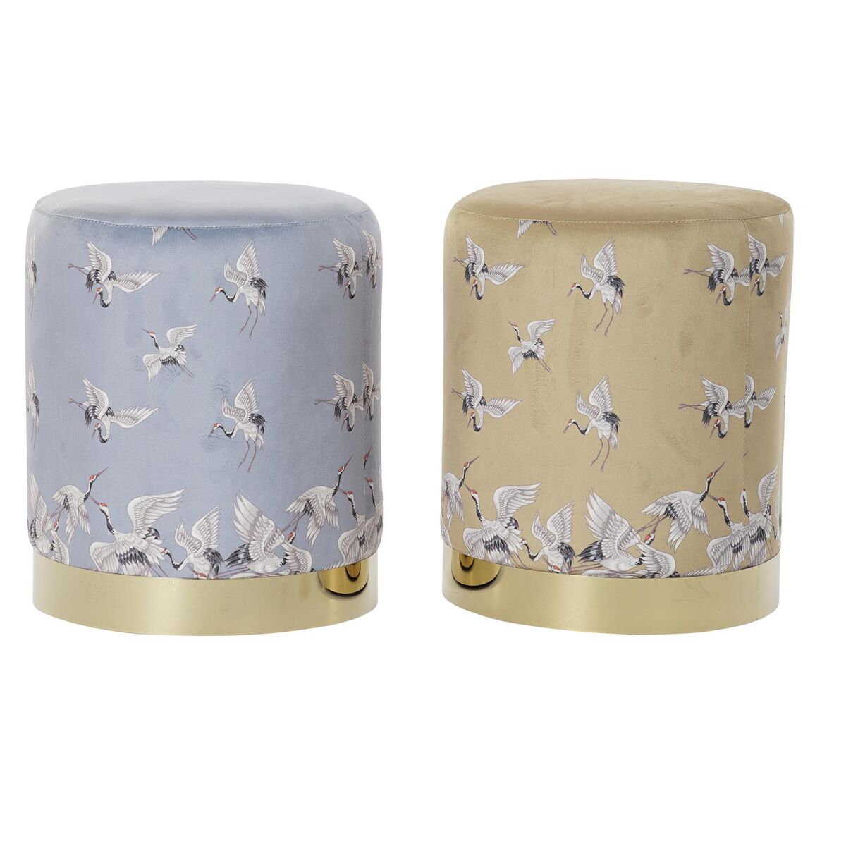 Υποπόδια DKD Home Decor Γκρι Χρυσό Μουστάρδα Μέταλλο Πουλί Ανατολικó 32 x 32 x 38 cm (x2) Υποπόδια DKD Home Decor Γκρι Χρυσό Μουστάρδα Μέταλλο Πουλί Ανατολικó 32 x 32 x 38 cm (x2)