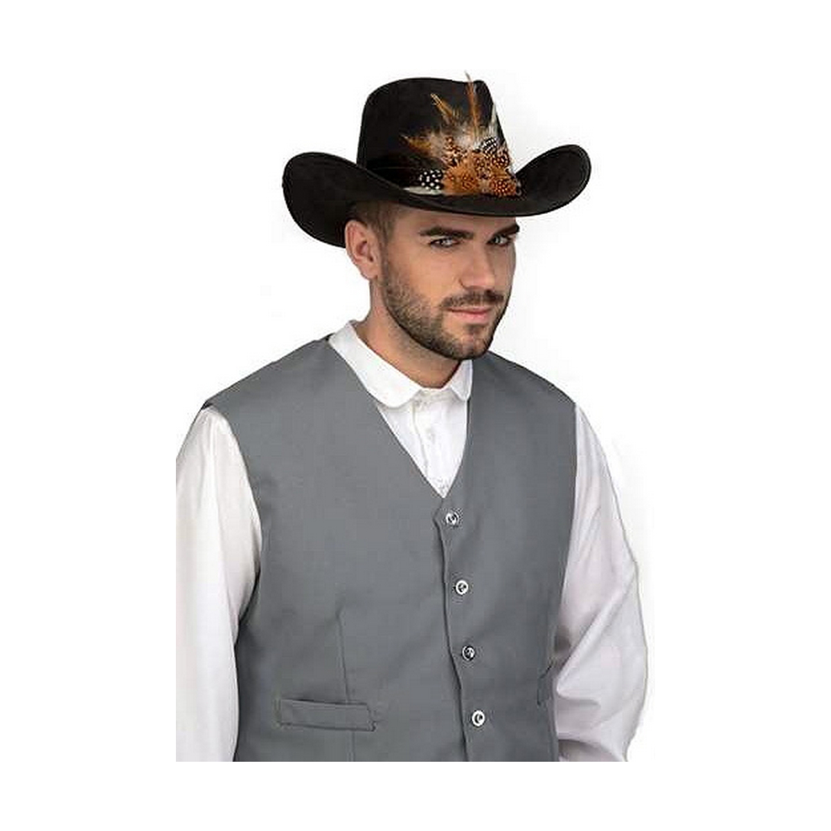 Kαπέλο Cowboy My Other Me Μαύρο Kαπέλο Cowboy My Other Me Μαύρο