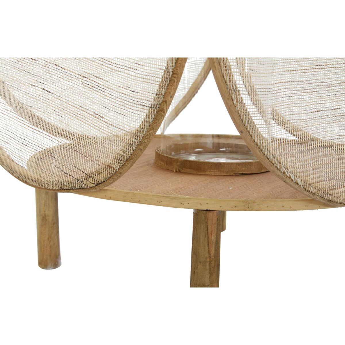 Lanterne DKD Home Decor Καφέ Φυσικό Bamboo Κρυστάλλινο Ανατολικó 42 x 42 x 55 cm Lanterne DKD Home Decor Καφέ Φυσικό Bamboo Κρυστάλλινο Ανατολικó 42 x 42 x 55 cm