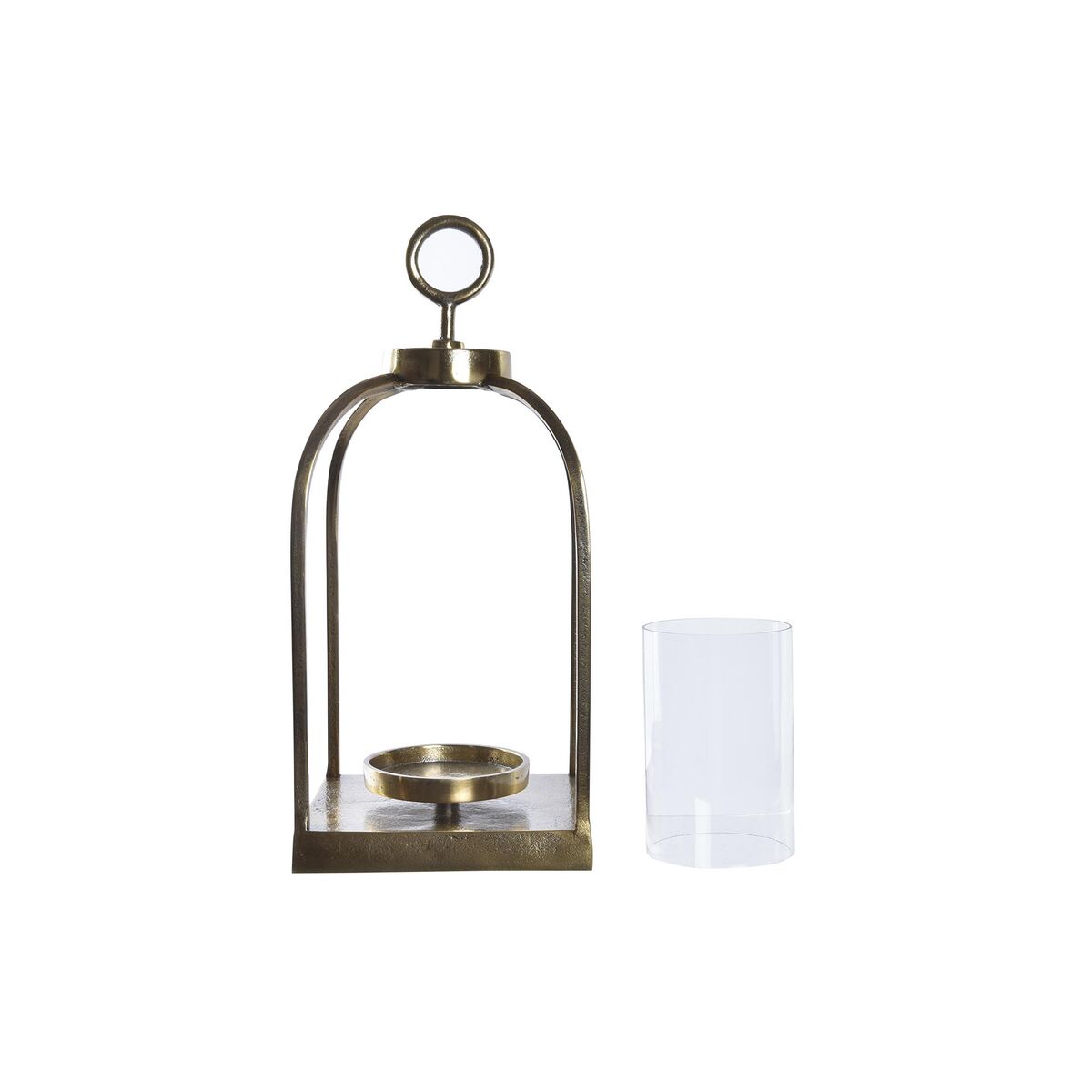 Lanterne DKD Home Decor Κρυστάλλινο Χρυσό Αλουμίνιο (19 x 19 x 43 cm) Lanterne DKD Home Decor Κρυστάλλινο Χρυσό Αλουμίνιο (19 x 19 x 43 cm)