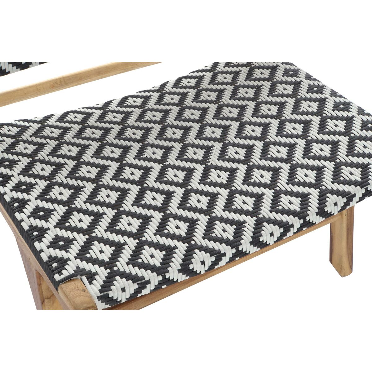 Hagestol DKD Home Decor Λευκό Μαύρο Φυσικό PVC Ξύλο Τικ 65 x 80 x 68 cm Hagestol DKD Home Decor Λευκό Μαύρο Φυσικό PVC Ξύλο Τικ 65 x 80 x 68 cm